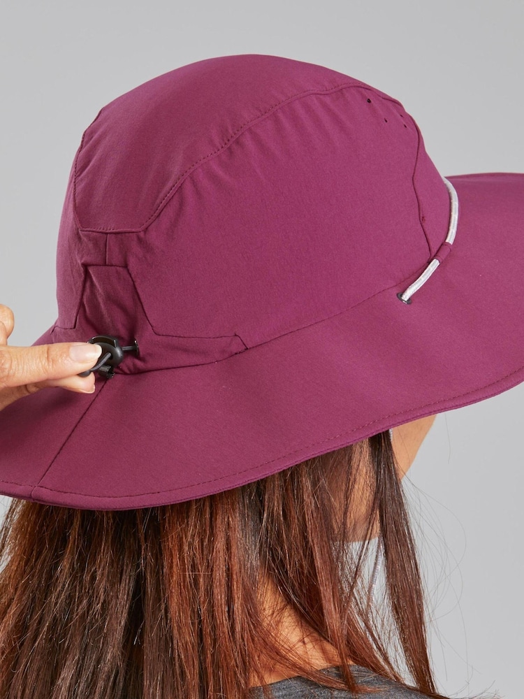 Decathlon Women's Anti-UV Trek 500 Purple 56-58cm Hat - Image 3 of 3