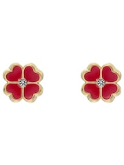Ted Baker Freya: Эмаль гүлді сырғалар - 5суретінің 3 суреті