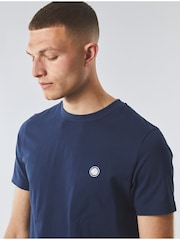 Granatowy - Koszulka Pretty Green Mitchell - Image 2 of 3