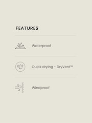 The North Face Blue Mens Quest Waterproof Jacket - Image 4 of 7