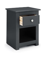 Julian Bowen Anthracite Grey Radley Bedside Table - Image 3 of 4