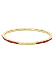 Pulang Ginto - Ted Baker Roley Classic Color Enamel Slim Bangle Bracelet - Larawan 4 ng 7