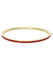 Pulang Ginto - Ted Baker Roley Classic Color Enamel Slim Bangle Bracelet - Larawan 5 ng 7