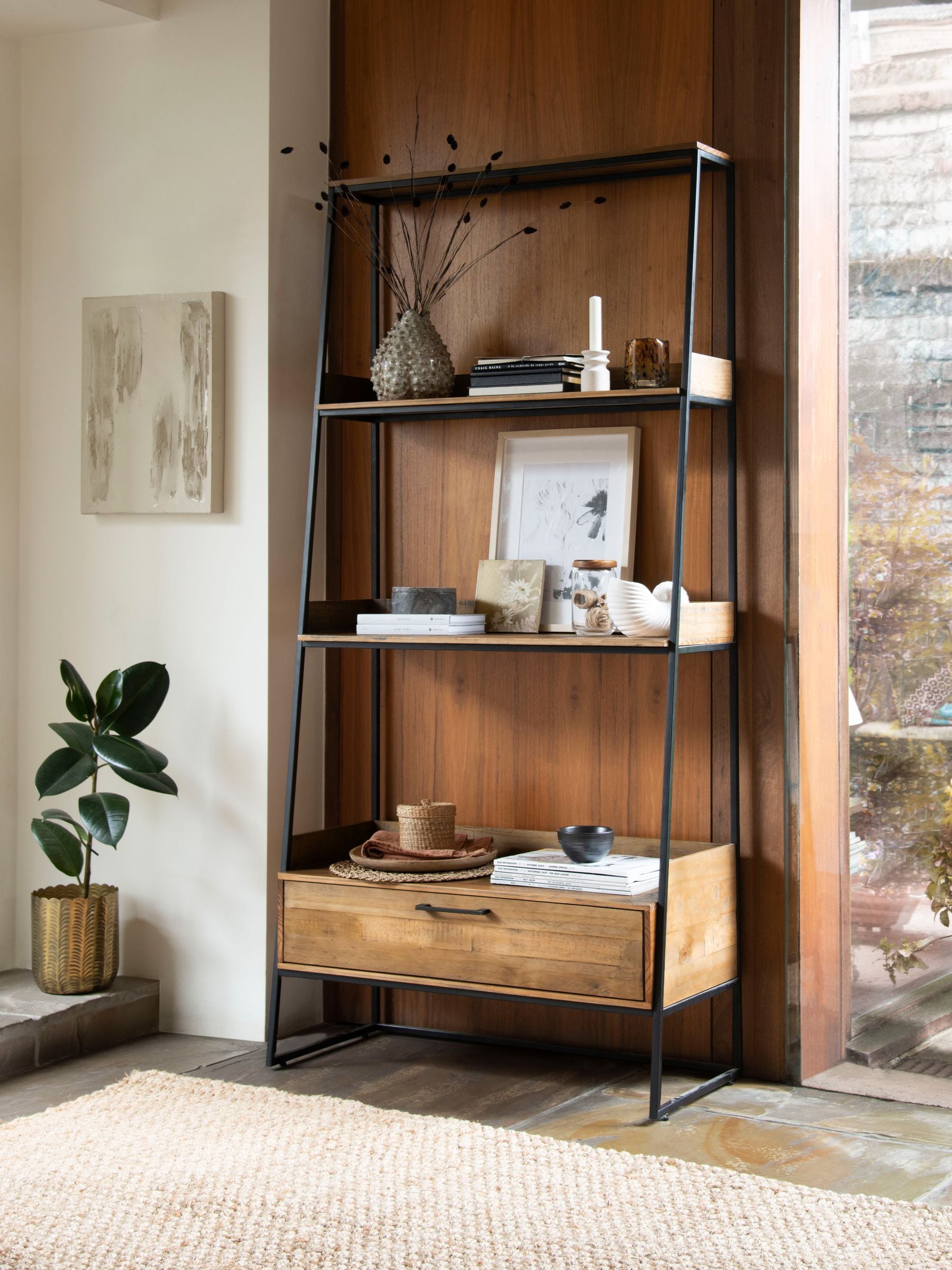 Buy Natural Jefferson Pine Shelf from the Next UK online shop