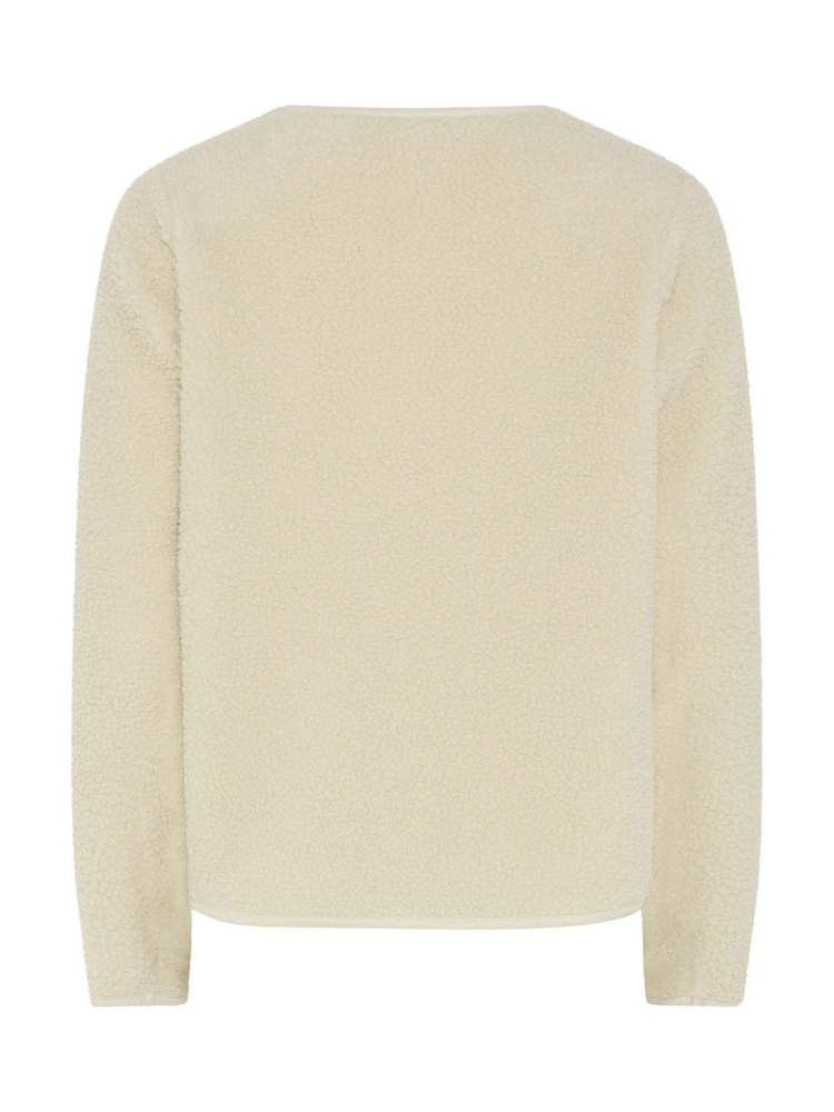 PixieGirl Petite White Borg Jacket - Image 6 of 6 PixieGirl Petite White Borg Jacket - Image 6 of 6