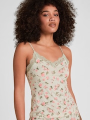 Hunkemoller Green Nana Pyjamas Set - Image 1 of 5