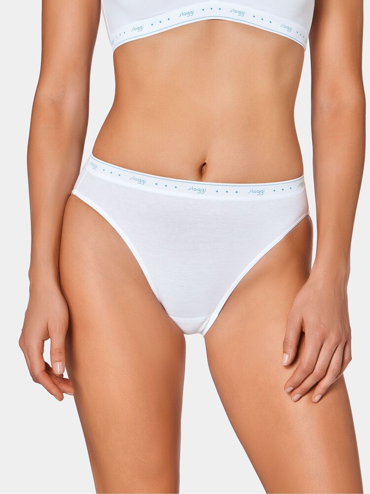 Sloggi 24/7 100 Tai Knickers Three Pack - Image 1 of 3