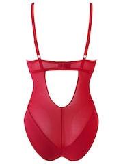 Pour Moi Red Romance Padded Push Up Body - Image 4 of 4