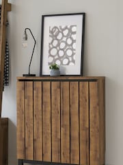 Dark Bronx Oak Effect Radiator Cover - Image 2 of 8