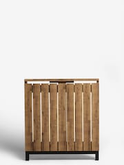 Dark Bronx Oak Effect Radiator Cover - Image 3 of 8