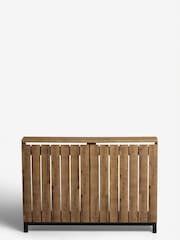 Dark Bronx Oak Effect Radiator Cover - Image 7 of 8