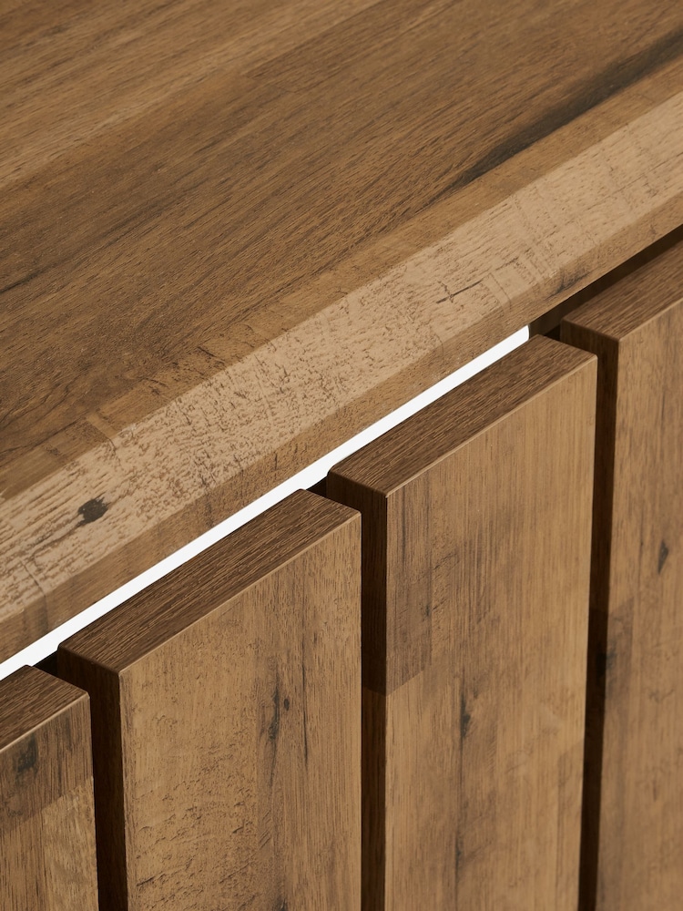 Dark Bronx Oak Effect Radiator Cover - Image 8 of 8