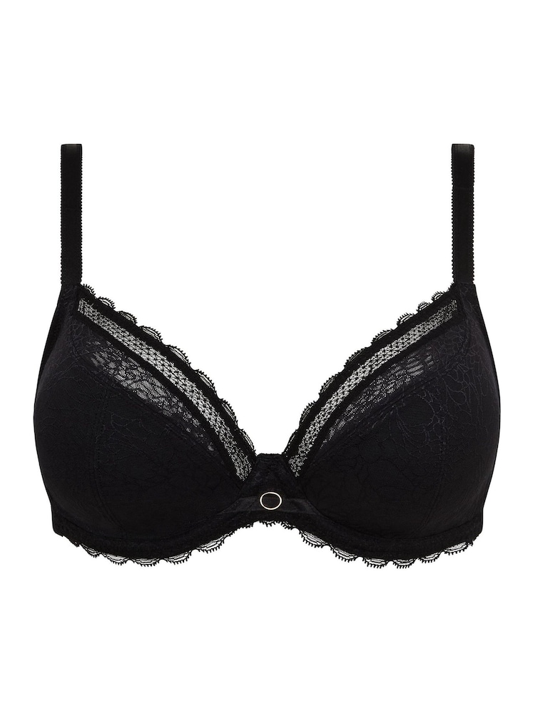 Chantelle Black Belle Plunge Full Cup Underwired Bra - Image 6 of 6