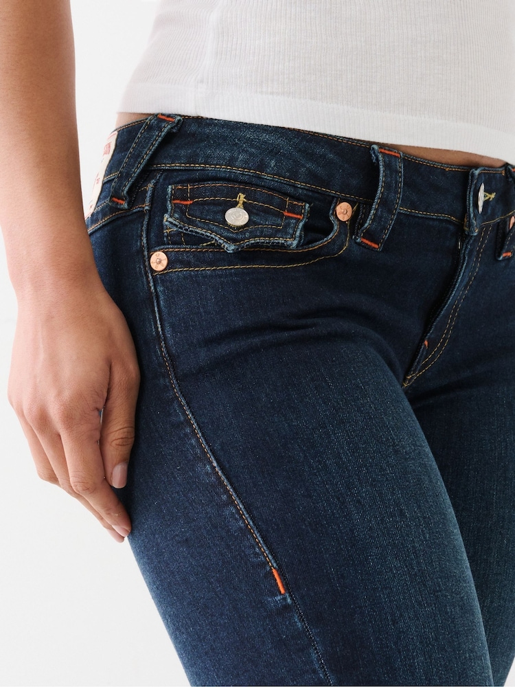 True Religion Blue Joey Low Rise Flared Jeans - Image 2 of 5 True Religion Blue Joey Low Rise Flared Jeans - Image 2 of 5
