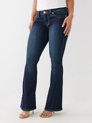True Religion Blue Joey Low Rise Flared Jeans - Image 3 of 5