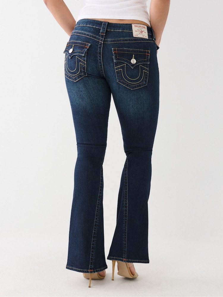 True Religion Blue Joey Low Rise Flared Jeans - Image 5 of 5 True Religion Blue Joey Low Rise Flared Jeans - Image 5 of 5