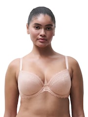 Chantelle Nude Belle Plunge Full Cup Underwired Bra - Image 1 of 5
