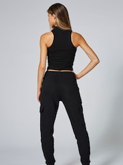 Top sin mangas Barbarella de cuello alto - Imagen 3 de 5