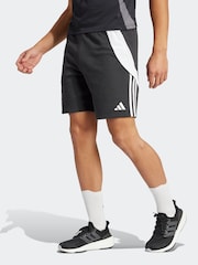 Черный - Трикотажные шорты adidas Tiro 24 - Image 1 of 5
