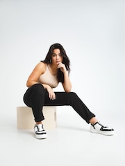 Simply Be Black 24/7 Straight Leg Jeans - Image 4 of 6
