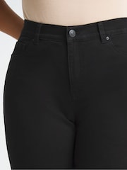 Simply Be Black 24/7 Straight Leg Jeans - Image 5 of 6
