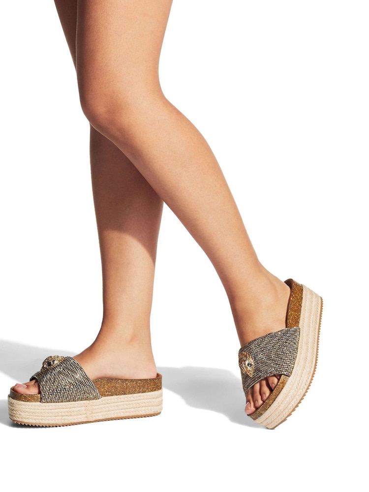 Kurt Geiger London Kensington Flatform Sandals - Image 1 of 4