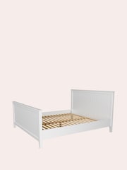 Laura Ashley White Devon Bed Frame - Image 4 of 4