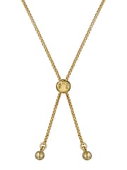 Ted Baker Gold Tone Hela: Crystal Hoop Adjustable Bracelet - Image 6 of 6