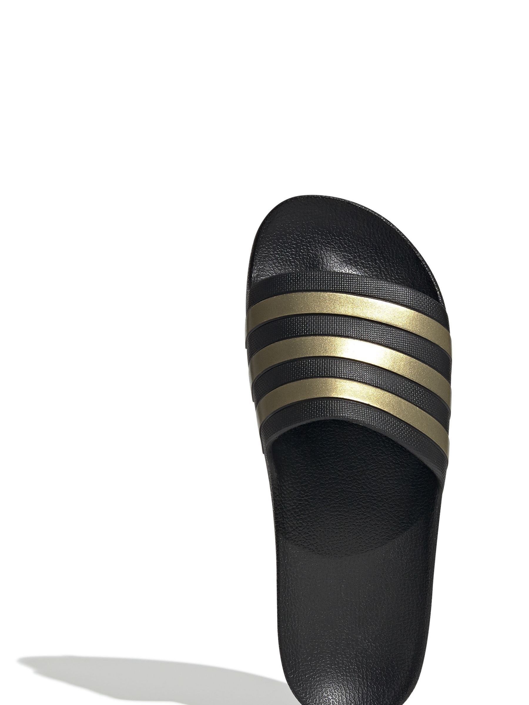 Buy adidas Black Gold Sportswear Adilette Aqua Slides from Next South Africa