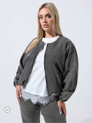 Boz - Yours Curve Limited Co-ord Barrel Jacket - 7şəkildən 1 şəkil
