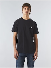 črna - Majica s kratkimi rokavi Pretty Green Mitchell - Slika 1 iz 3