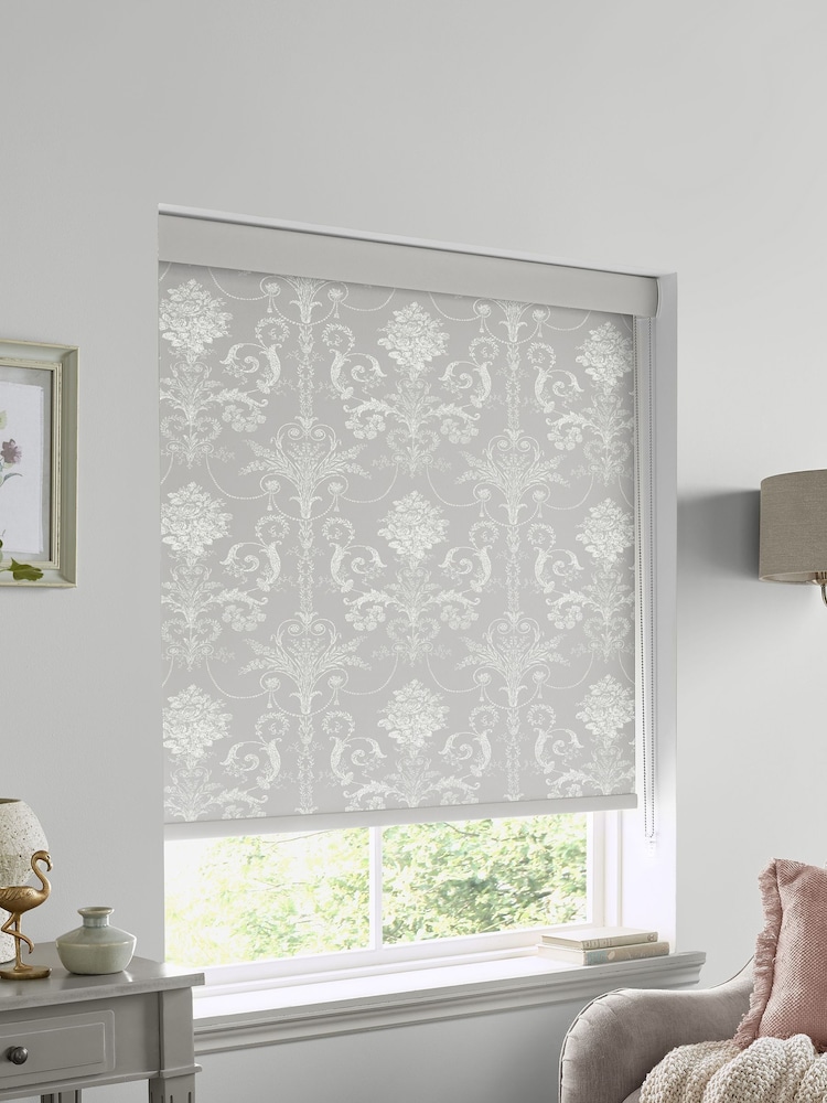 Laura Ashley Steel Josette Made To Measure Roller Blind - Image 2 of 5