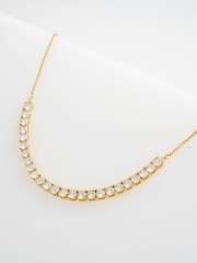 Ted Baker Gold Tone Melrose: Icon Crystal Adjustable Necklace - Image 4 of 6