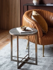 Gallery Home Silver Silver Side Table - Image 1 of 3