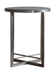 Gallery Home Silver Silver Side Table - Image 3 of 3