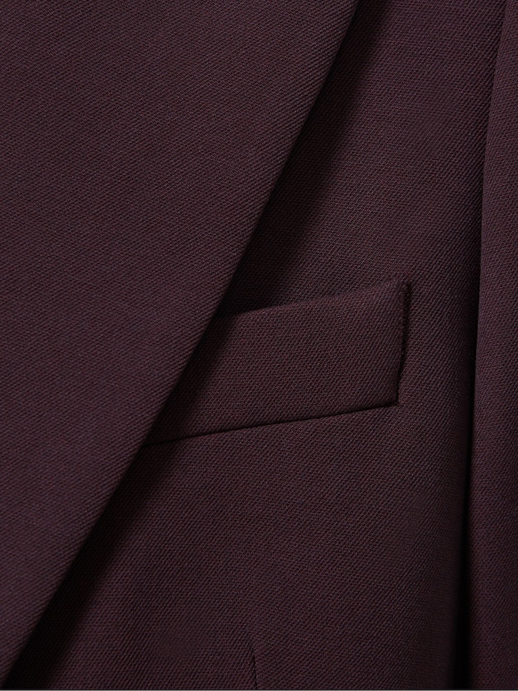 Reiss Berry Gabi Tailored Single Breasted Suit Blazer - Image 7 of 7