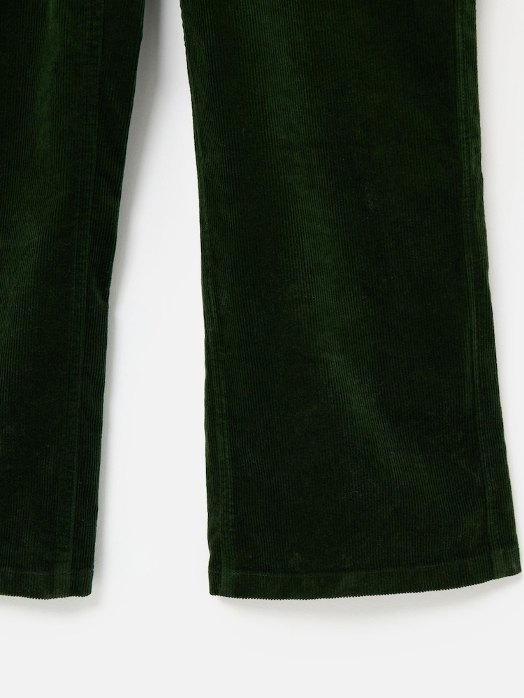 Oliver Bonas Green Corduroy Zip Up Short Sleeve Jumpsuit - Image 8 of 8 Oliver Bonas Green Corduroy Zip Up Short Sleeve Jumpsuit - Image 8 of 8