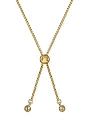 Ted Baker Multi Gold Tone Juliet: Jewel Chain Crystal Drawstring Bracelet - Image 6 of 7