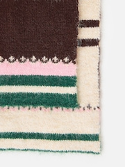 Oliver Bonas Fair Isle Strikkeskjerf - Bilde 4 av 5