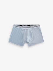 Calvin Klein Blue Icon Cotton Stretch Trunks 2 Pack - Image 2 of 3