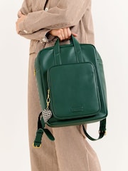 Oliver Bonas Green Mami Forest Backpack - Image 1 of 7