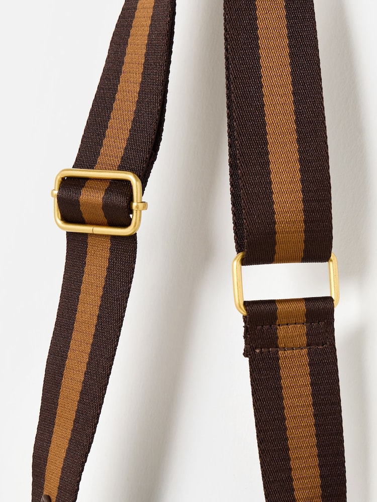 Oliver Bonas Brown Cross-Body Phone Bag - Image 7 of 7 Oliver Bonas Brown Cross-Body Phone Bag - Image 7 of 7
