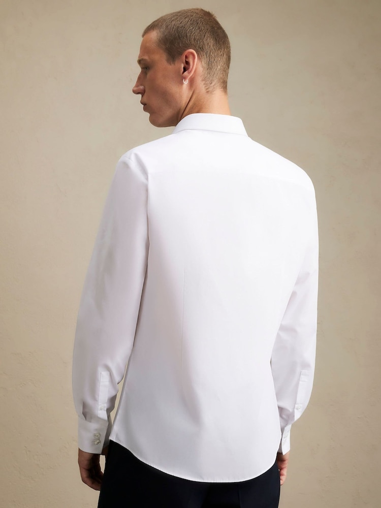 أبيض - قميص تلبيس رشيق من River Island - Image 2 of 4