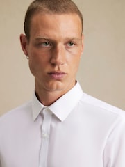 أبيض - قميص تلبيس رشيق من River Island - Image 4 of 4