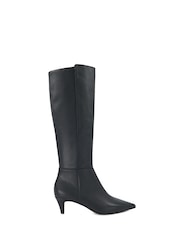Negro - Dune London Shasa Knee High Boots - Imagen 3 de 5