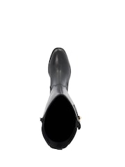 Dune London Black Wide Fit Tali Knee High Boots - Image 4 of 5