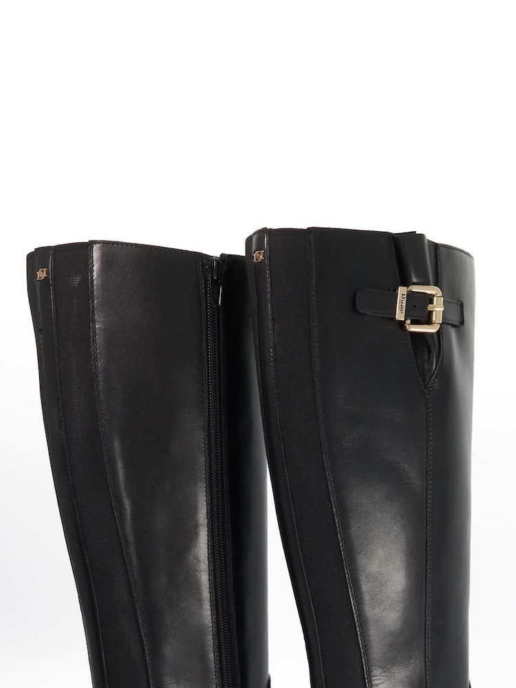Dune London Black Wide Fit Tali Knee High Boots - Image 5 of 5 Dune London Black Wide Fit Tali Knee High Boots - Image 5 of 5