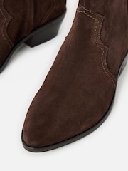Oliver Bonas Suede Western Cowboy Boots - Obrázek 4 z 7