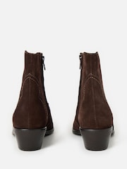 Oliver Bonas Suede Western Cowboy Boots - Obrázek 6 z 7