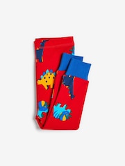 Blue/Red/Green Stripe Dino 3 Pack Snuggle Pyjamas (9mths-8yrs) - Image 10 of 14